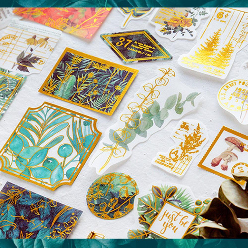 Sticker Dán Trang Trí In Chữ Trung Quốc Night 'S Dream Journal