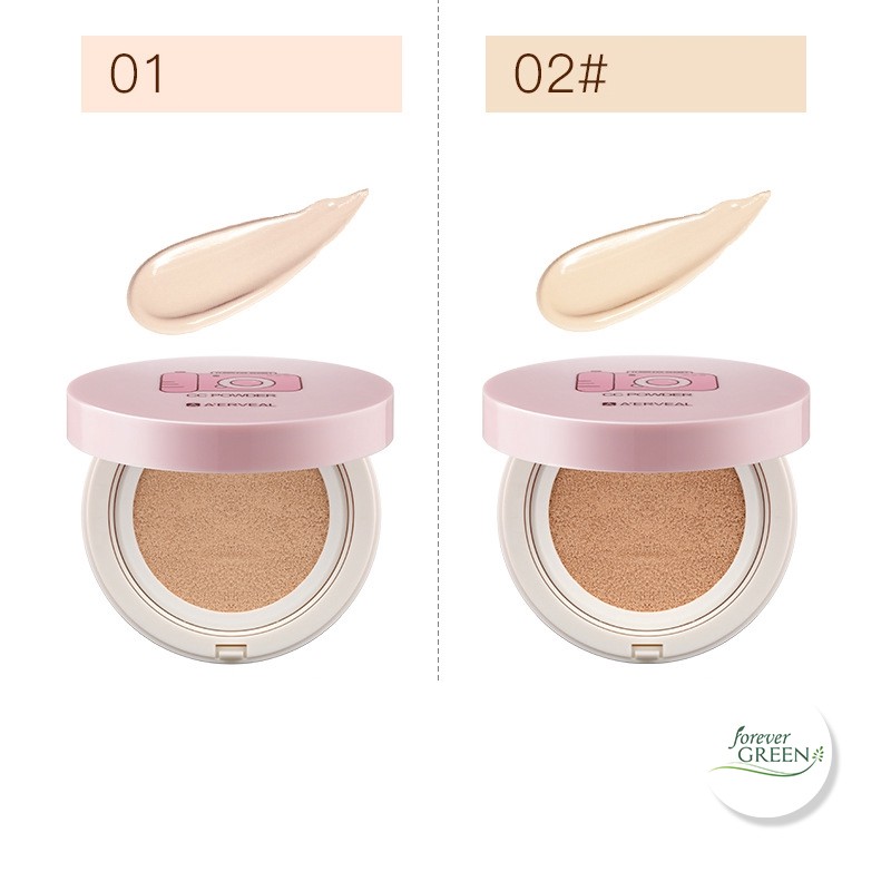 Full Set Phấn Nước Nền A'ERVEAL Máy Ảnh CC Powder Tặng Kèm Lõi Thay Dễ Thương FG153