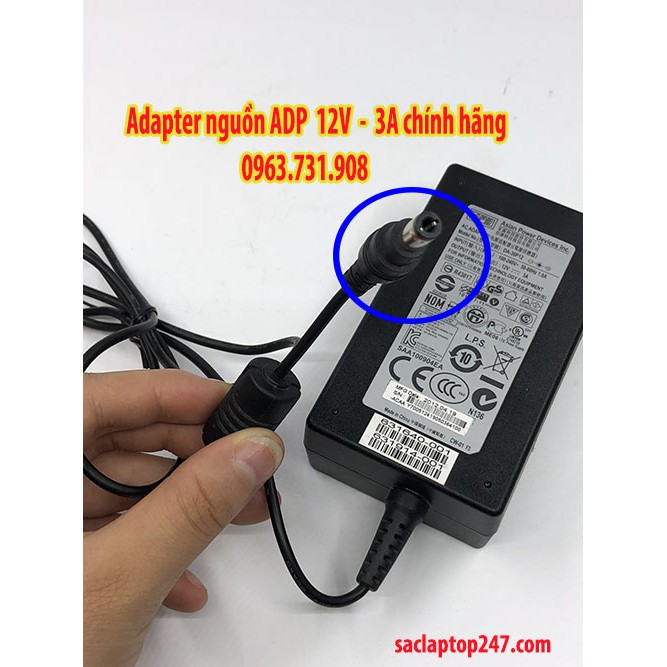 Adapter nguồn ADP 12V 3A chính hãng
