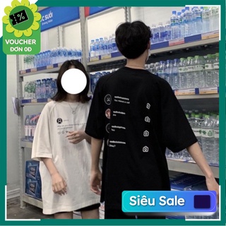 Áo thun tay lỡ Unisex form rộng