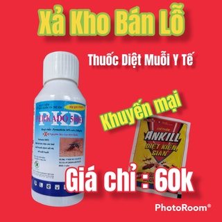 Thuốc diệt muỗi, ruồi, kiến, gián, côn trùng perkado 50 ec