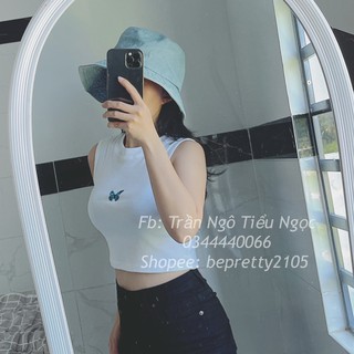 [XẢ KHO] Áo croptop sát nách basic