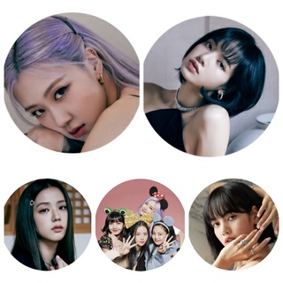 Huy hiệu IN HÌNH Blackpink Jisoo Jennie Rose Lisa idol thần tượng kpop