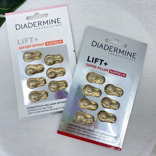 Viên nang collagen tươi Diadermine làm mờ nếp nhăn dưỡng da căng mịn trắng sáng