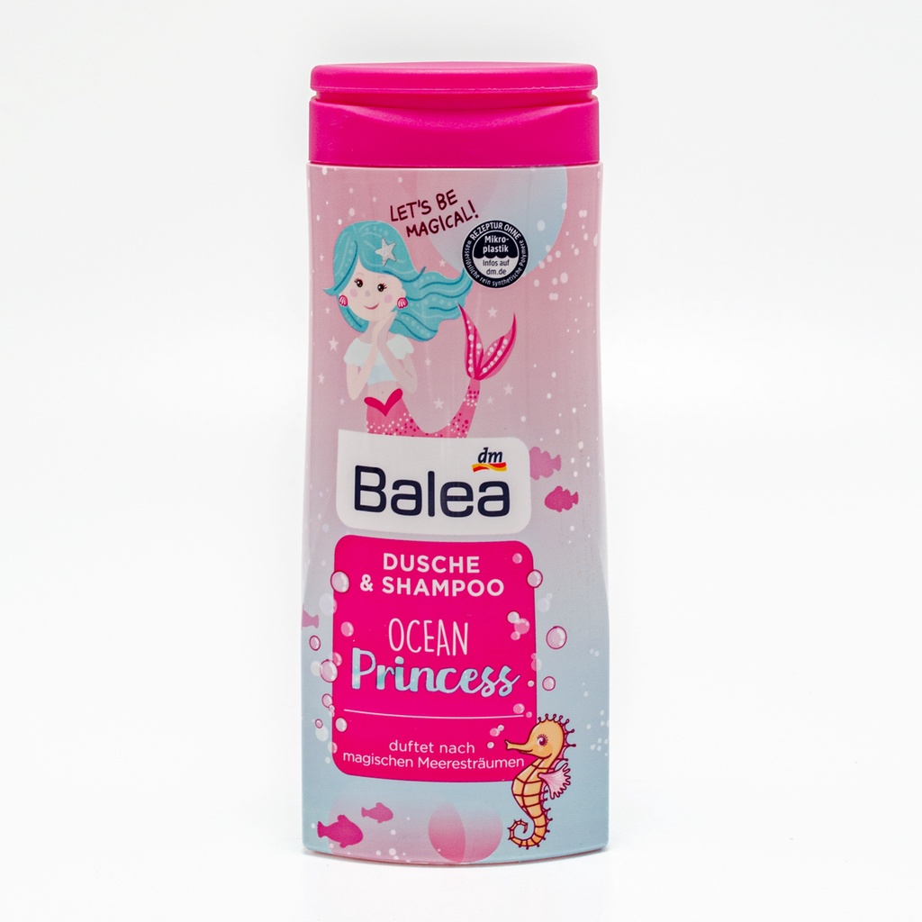 Dầu & sữa tắm gội xả Balea Princess 2in1 Đức trẻ em, xịt dưỡng tóc cho bé - Gemizy Shop