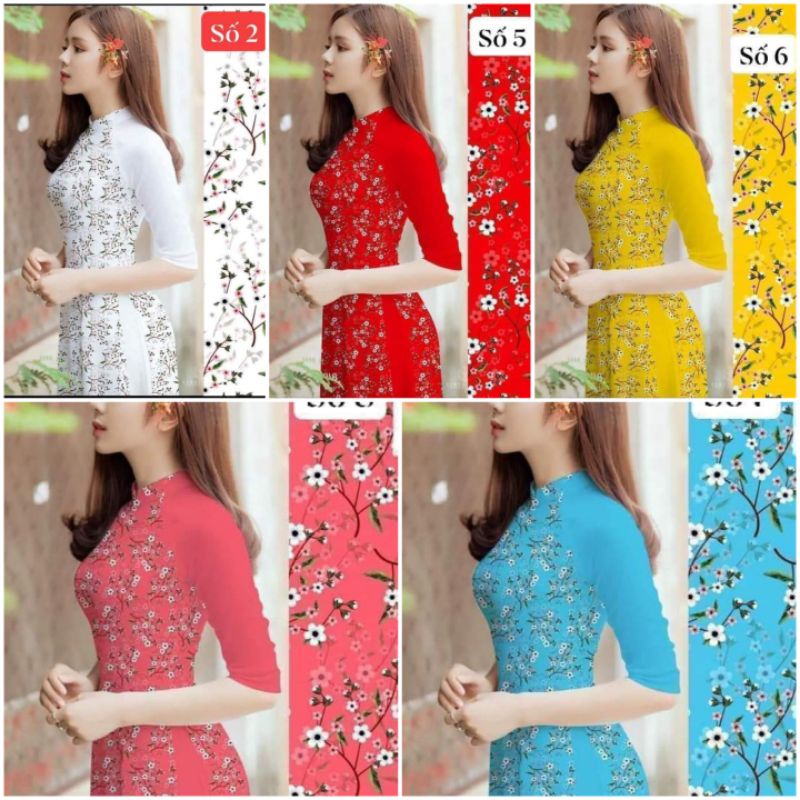 ÁO DÀI MAY SẴN ĐỦ SIZE [MẪU HOT 2021]