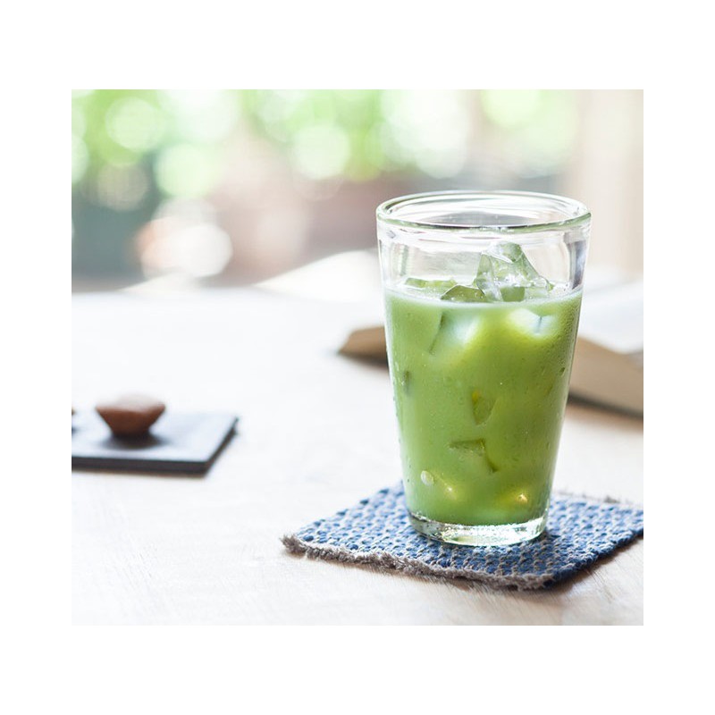 Bột trà sữa trà xanh Matcha Latte Kataoka 14g x 10 gói - Hachi Hachi Japan Shop