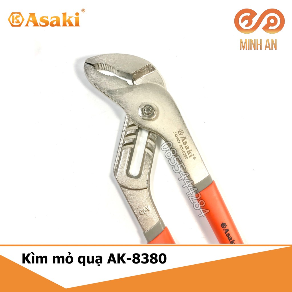 Kìm mỏ quạ [HÀNG CHÍNH HÃNG] Asaki AK-8380 12inh-300mm