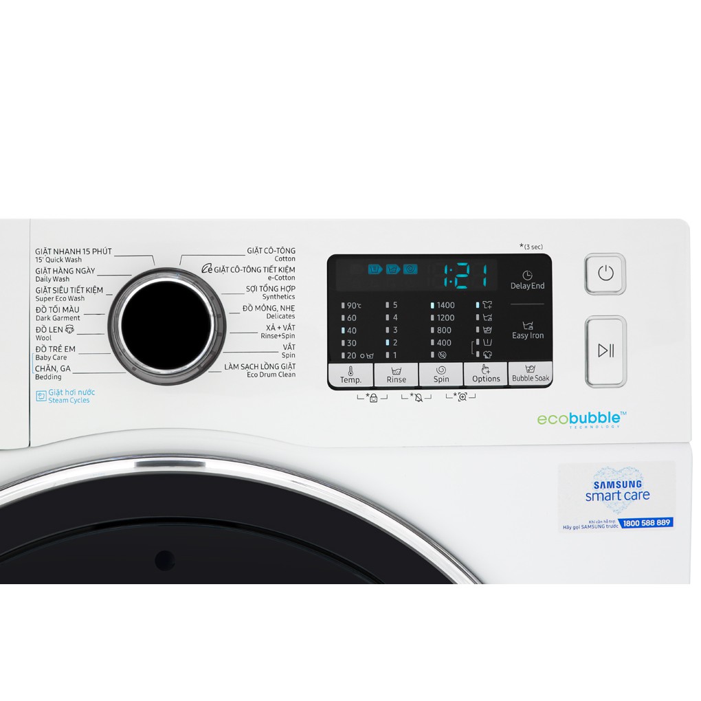 Máy giặt Samsung Addwash Inverter 10 kg WW10K54E0UW/SV