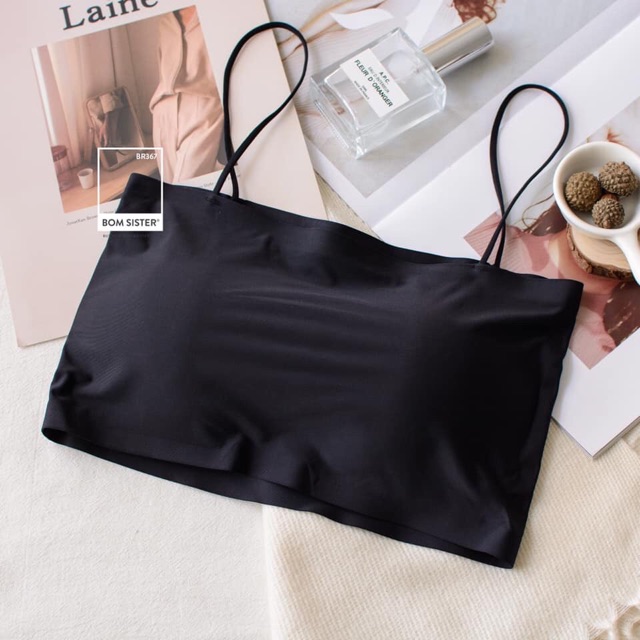 Áo Bra Su Hai dây mát mẻ - Áo lót Trơn Phối đồ cực sang