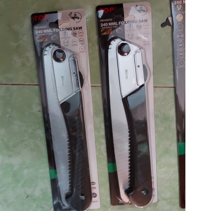 Cưa cầm tay gấp gọn, Cưa cây cưa gỗ cưa xếp hiệu TOP