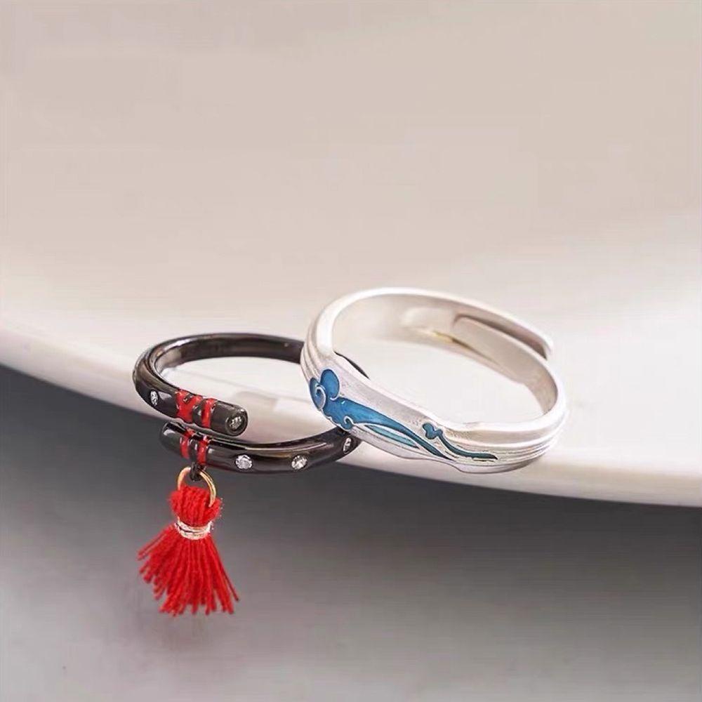 Nhẫn Cặp Hở 2Lipation Mo Dao Zu Shi MDZS Hóa Trang Làm Quà Tặng Đám Cưới
