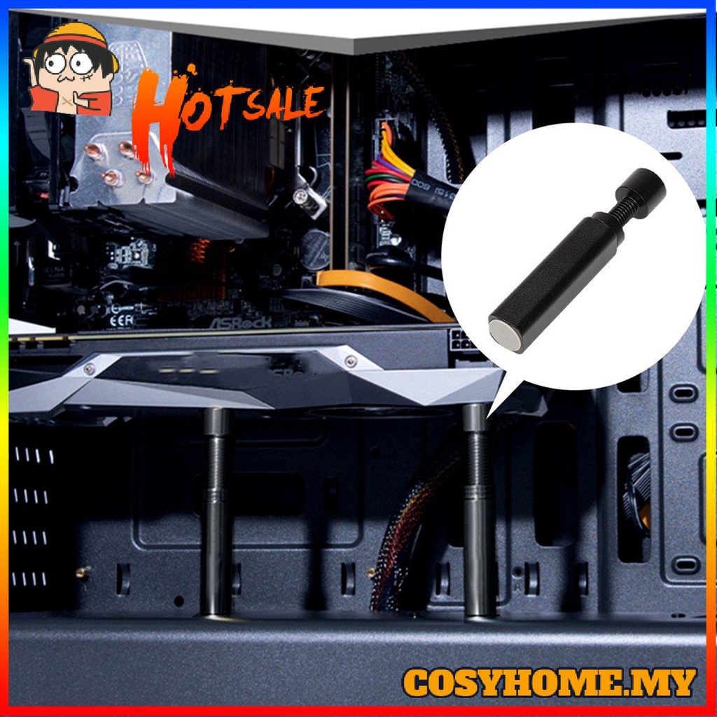 Giá đỡ thẻ đồ họa bằng hợp kim nhôm có thể thu vào kèm đế nam châm tiện dụng | BigBuy360 - bigbuy360.vn