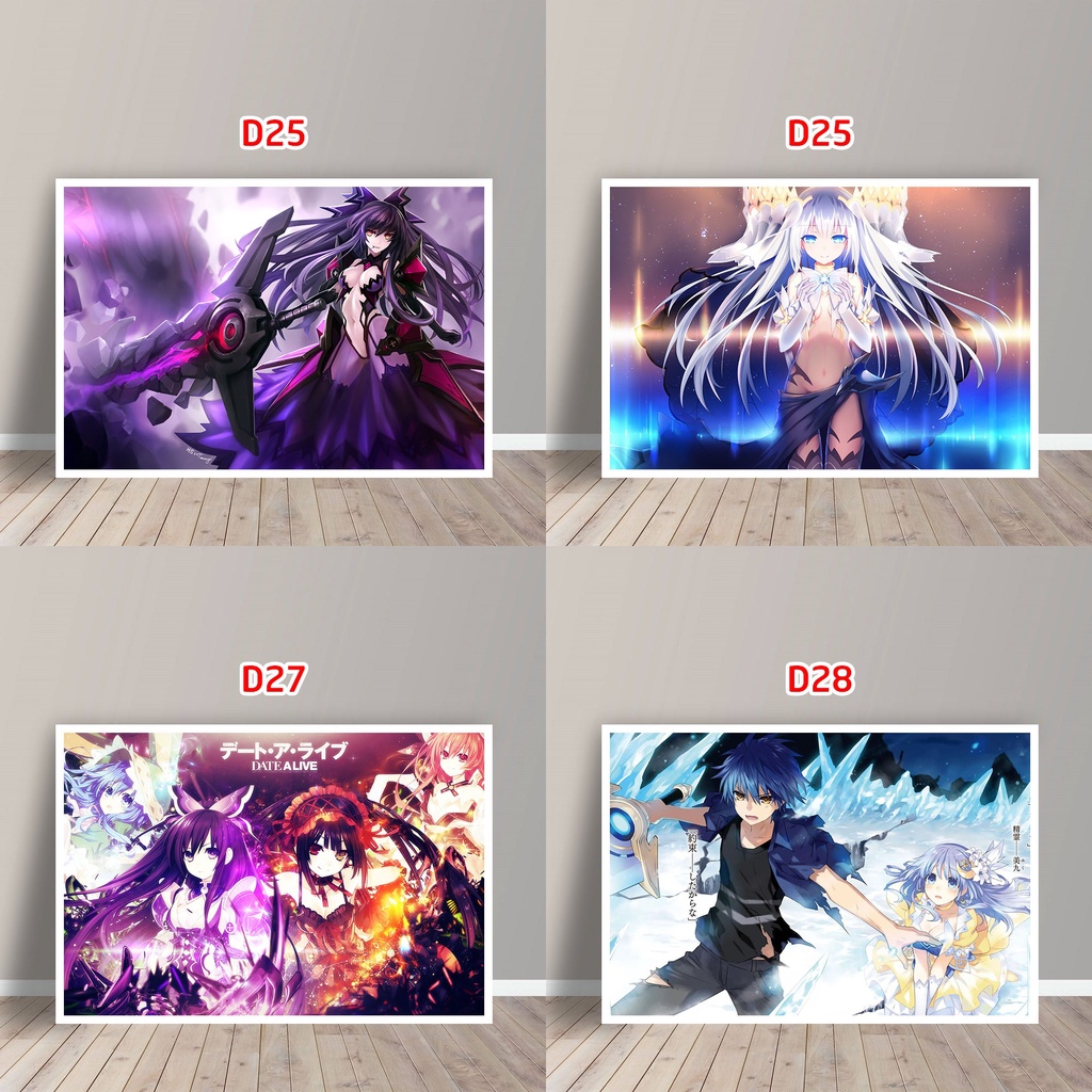 Tấm Postcard Cao Cấp Anime Date A Live