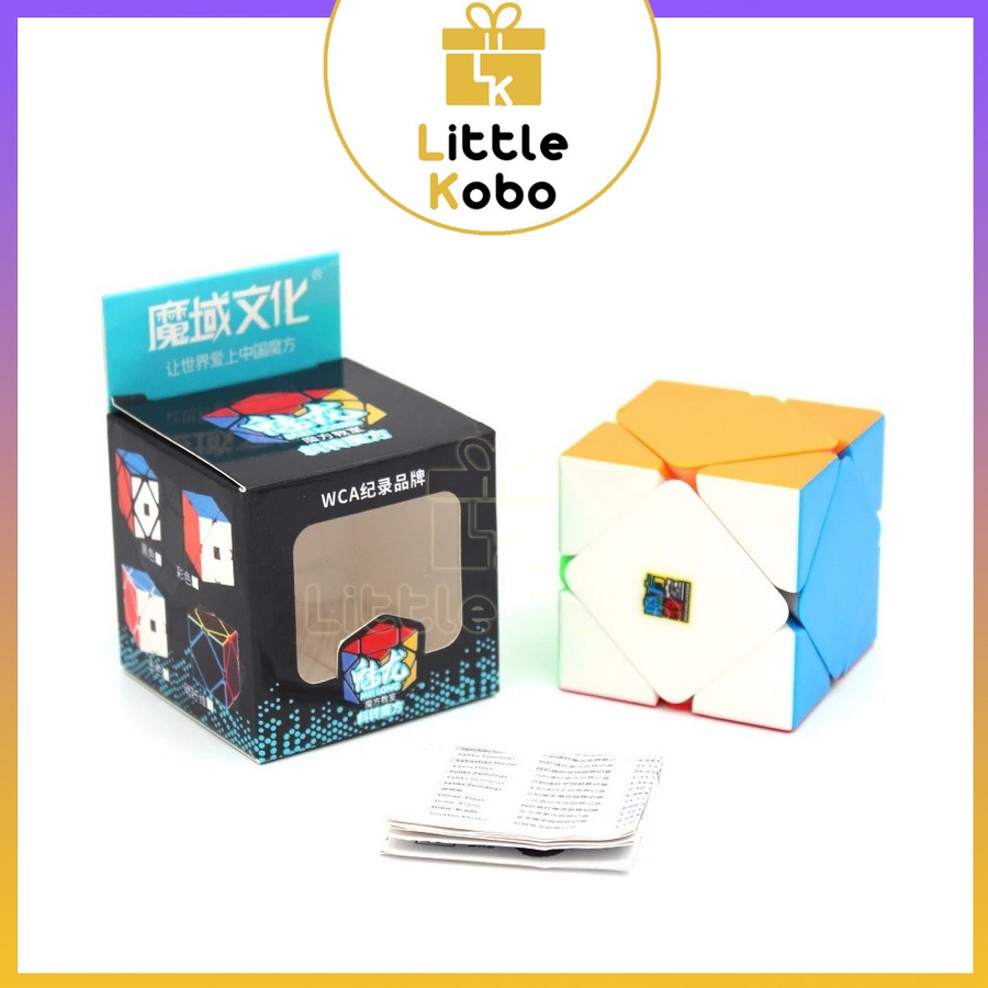 Rubik Skewb Stickerless MoYu MeiLong MFJS Rubic Biến Thể Đồ Chơi Thông Minh