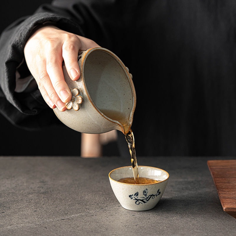 Tea-set tea-set sáng tạo đi du lịch tea-style nhật bản thu thập các gói quà tặng lễ hội