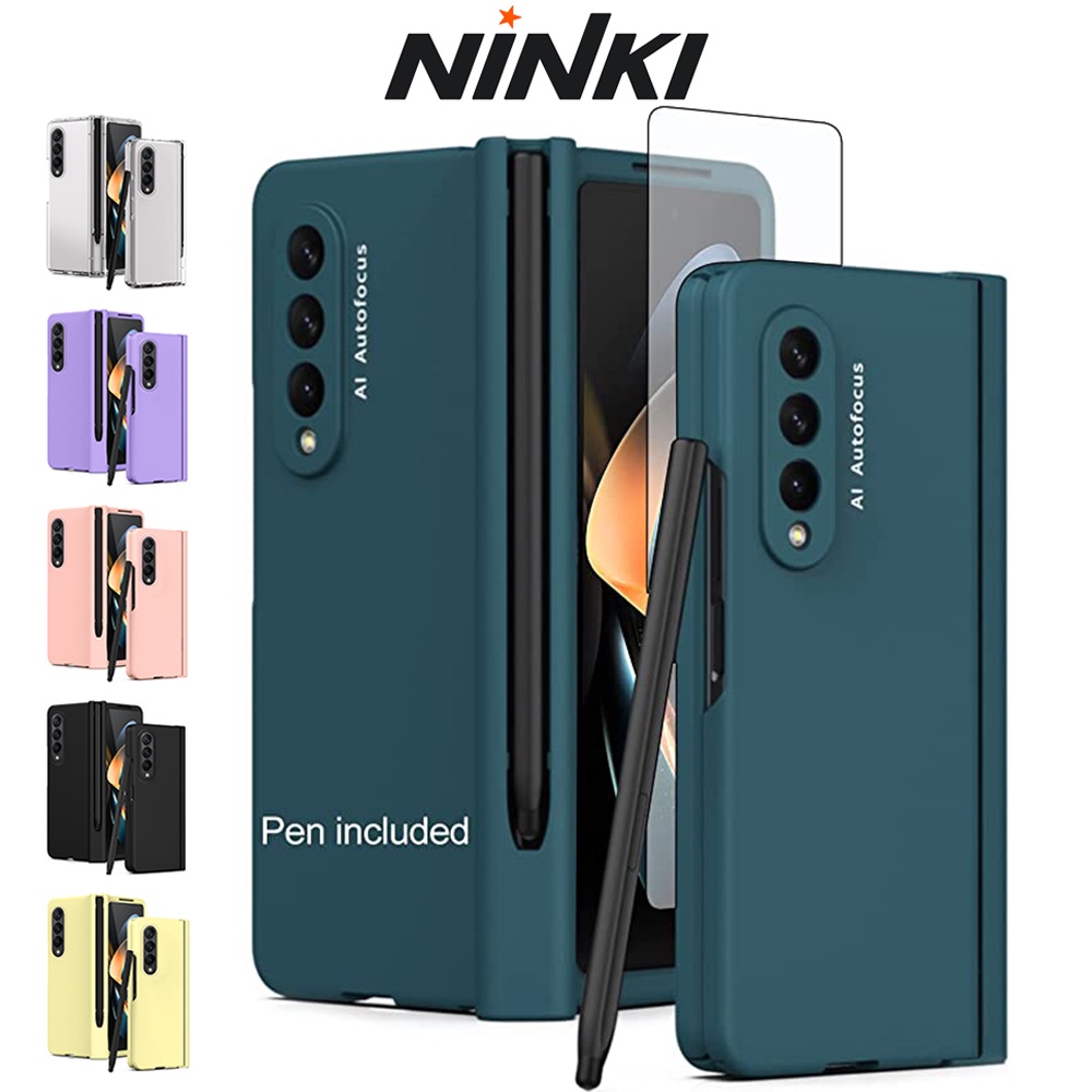 Ninki Bao Da Z Fold 4 Điện Thoại Bảo Vệ Màn Hình Và Bút Cảm Ứng Cho Samsung Galaxy Z Fold 4 Ốp Lưng 5G 2022