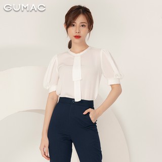 Áo sơ mi nữ tay phồng cổ kiểu AA927 GUMAC