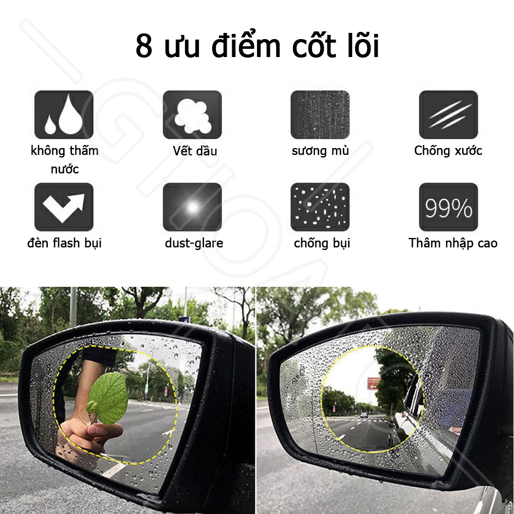 GTIOATO MiếNg DáN ChốNg NưỚC GưƠNg Ô Tô MiếNg DáN ChốNg SưƠNg Mù DáN KíNh Ô Tô ChốNg NưỚC MiếNg DáN KíNh ChốNg NưỚC MiếNg DáN GưƠNg ChốNg NưỚC