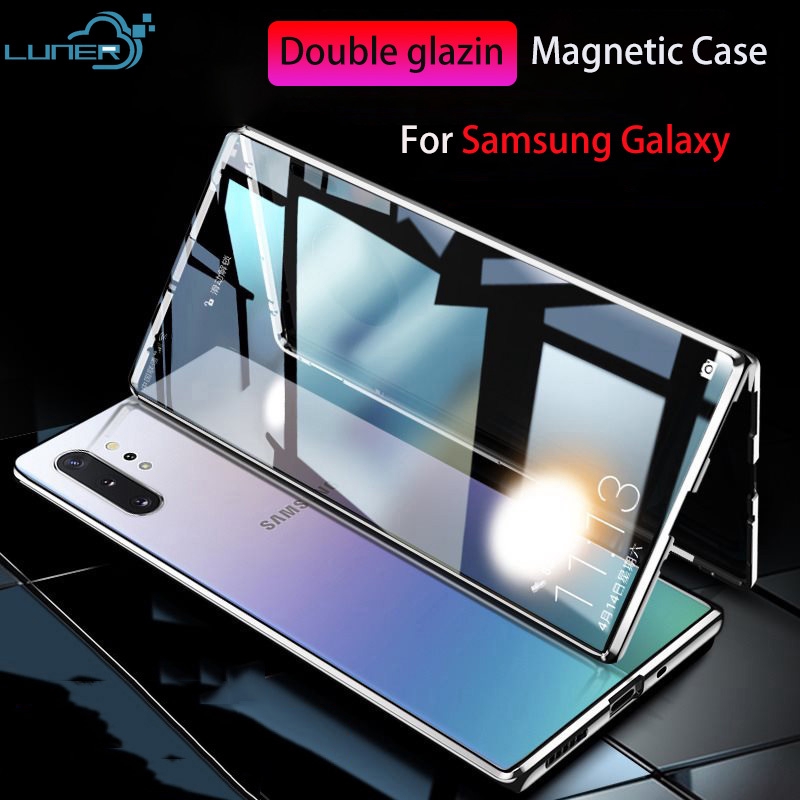 Ốp Lưng KíNh CườNg LựC Hai MặT Cho Samsung A13 A14 A53 A70 A70S A30S A50 A50S A51 A71 A21S