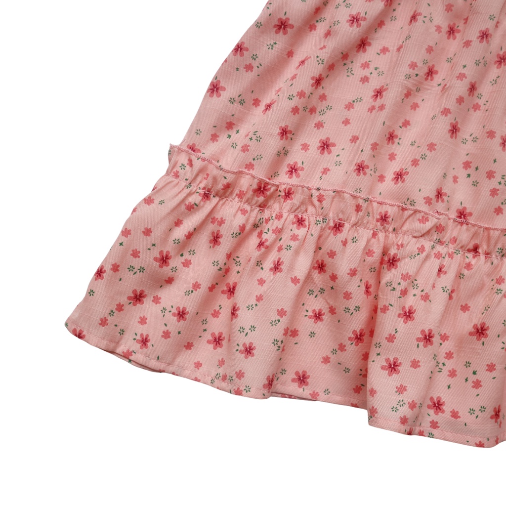 Váy Bé Gái 25-45kg Sát Nách Phối Bèo Nổi, Ren Ngực SILBER KIDS