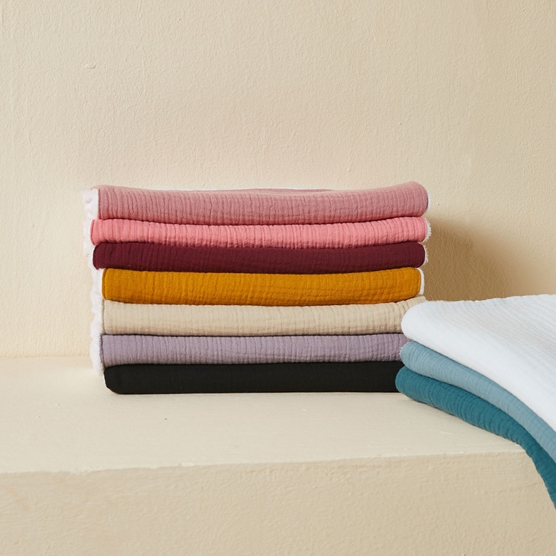 Set 3 Khăn Lau Nước Bọt Có Thể Giặt Sạch Cho Bé Sơ Sinh