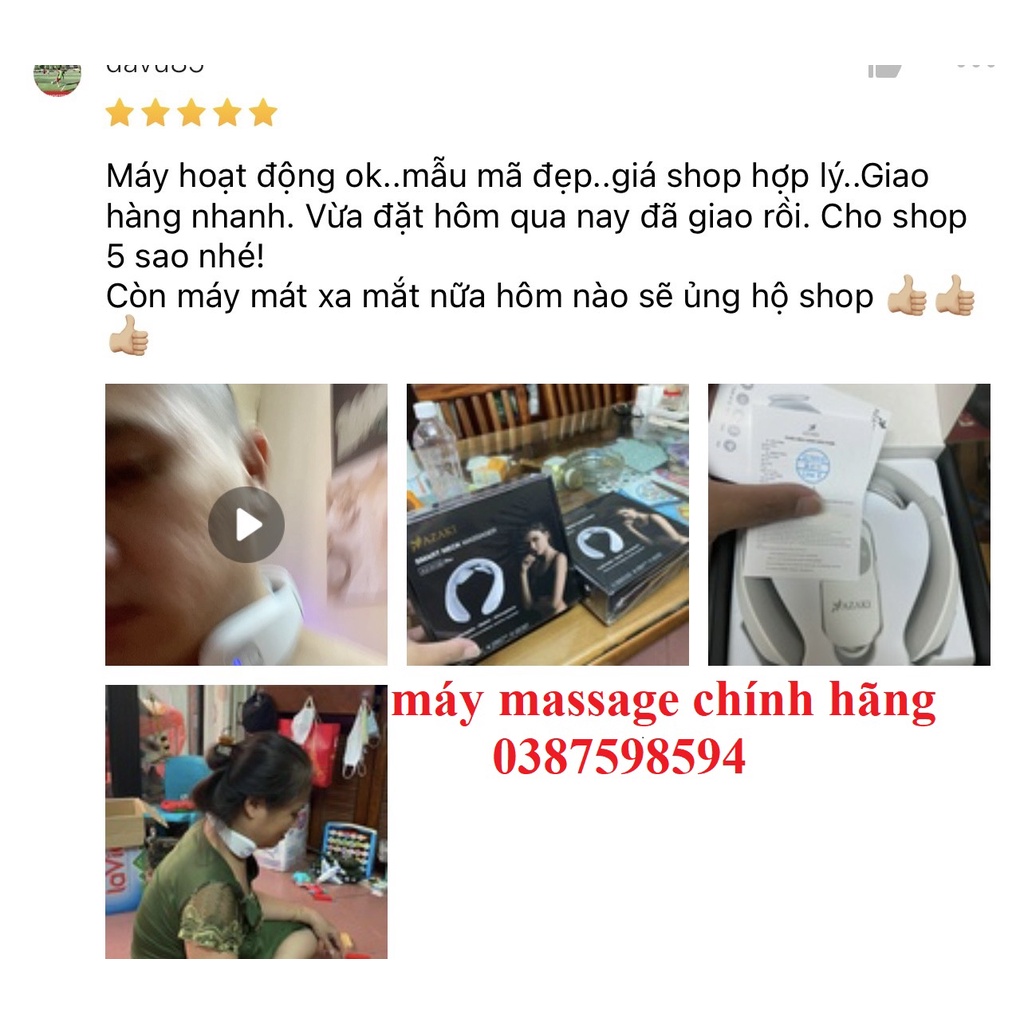 [PHÂN PHỐI CHÍNH HÃNG] Máy Massage Mắt azaki e191 plus [ĐIỀU TRỊ ĐAU NHỨC, QUẦNG THÂM MẮT] MASSA