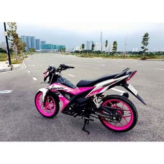 tem rời sonic 150 trắng hồng - decal huyentran