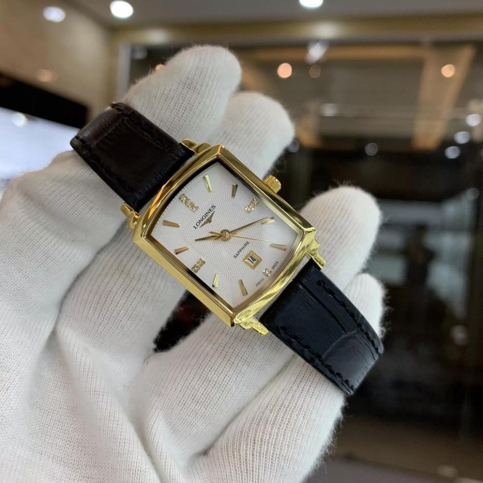Đồng Hồ Nữ LongineS Sapphire LG025A Chống Xước, Chống Nước TUYỆT ĐỐI