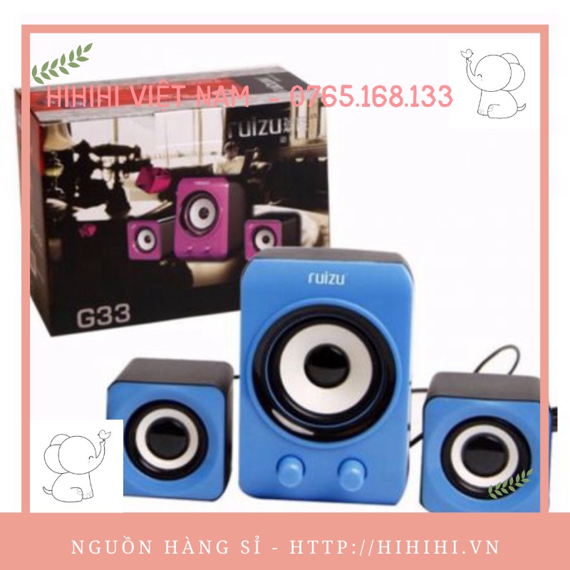 LOA 2.1 RUIZU G33 ( 25W ). LOẠI 1