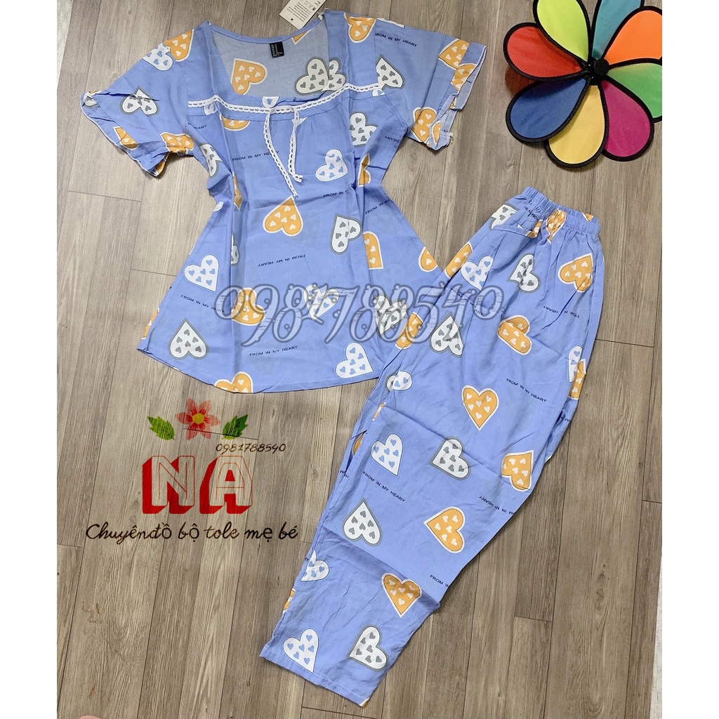 [ ĐỒ BỘ TOLE ] 9 TẤC CỔ VUÔNG PHỐI REN ( 45-75KG) | BigBuy360 - bigbuy360.vn