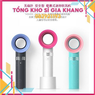 sp186 Quạt mini không cánh 360 độ cầm tay tiện dụng