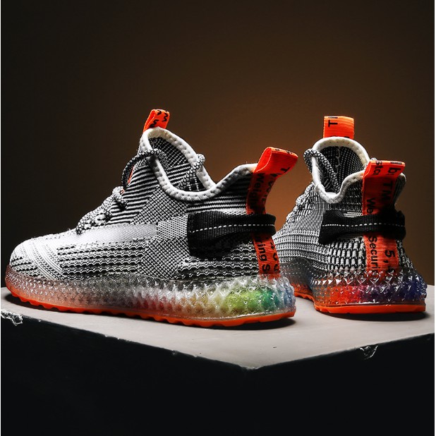 Giày thể thao sneaker nam đế 7 màu D86, phong cách trẻ trung năng động, đế cao su non đi cực êm | BigBuy360 - bigbuy360.vn