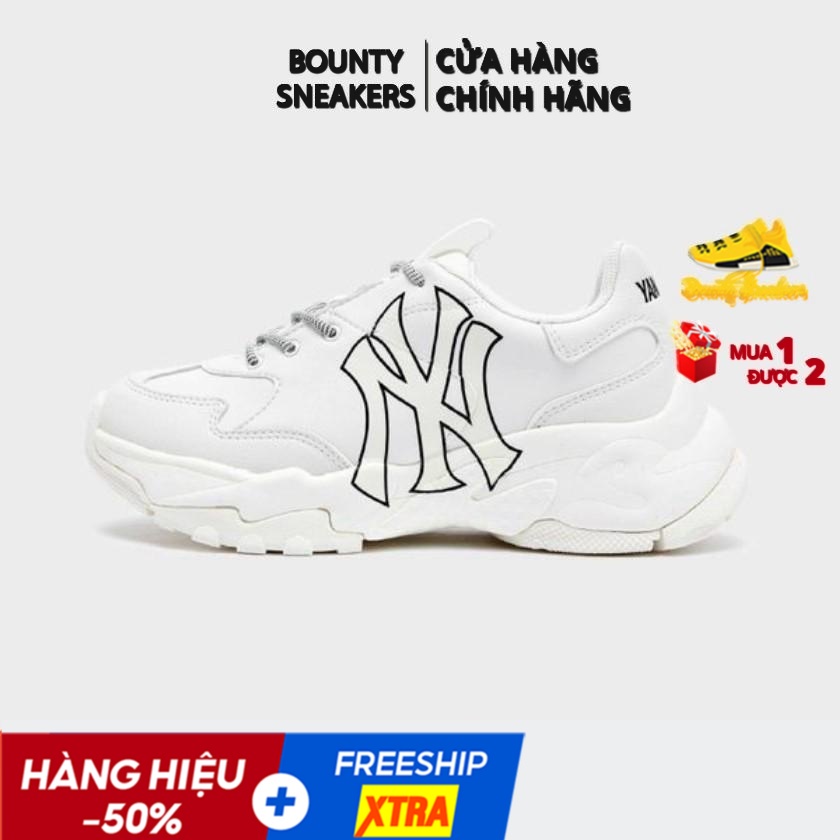 Giày Sneaker Thời Trang Nam Nữ MLB Big Ball Chunky A 32SHC1011-50I - Hàng Chính Hãng - Bounty Sneakers