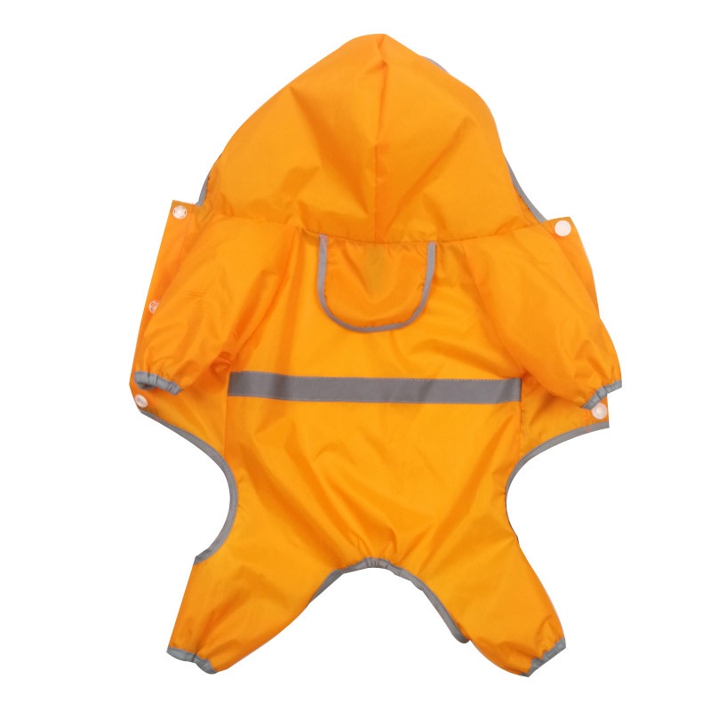 Áo Mưa Bốn Chân Kích Thước Vừa Và Vừa Cho Thú Cưng