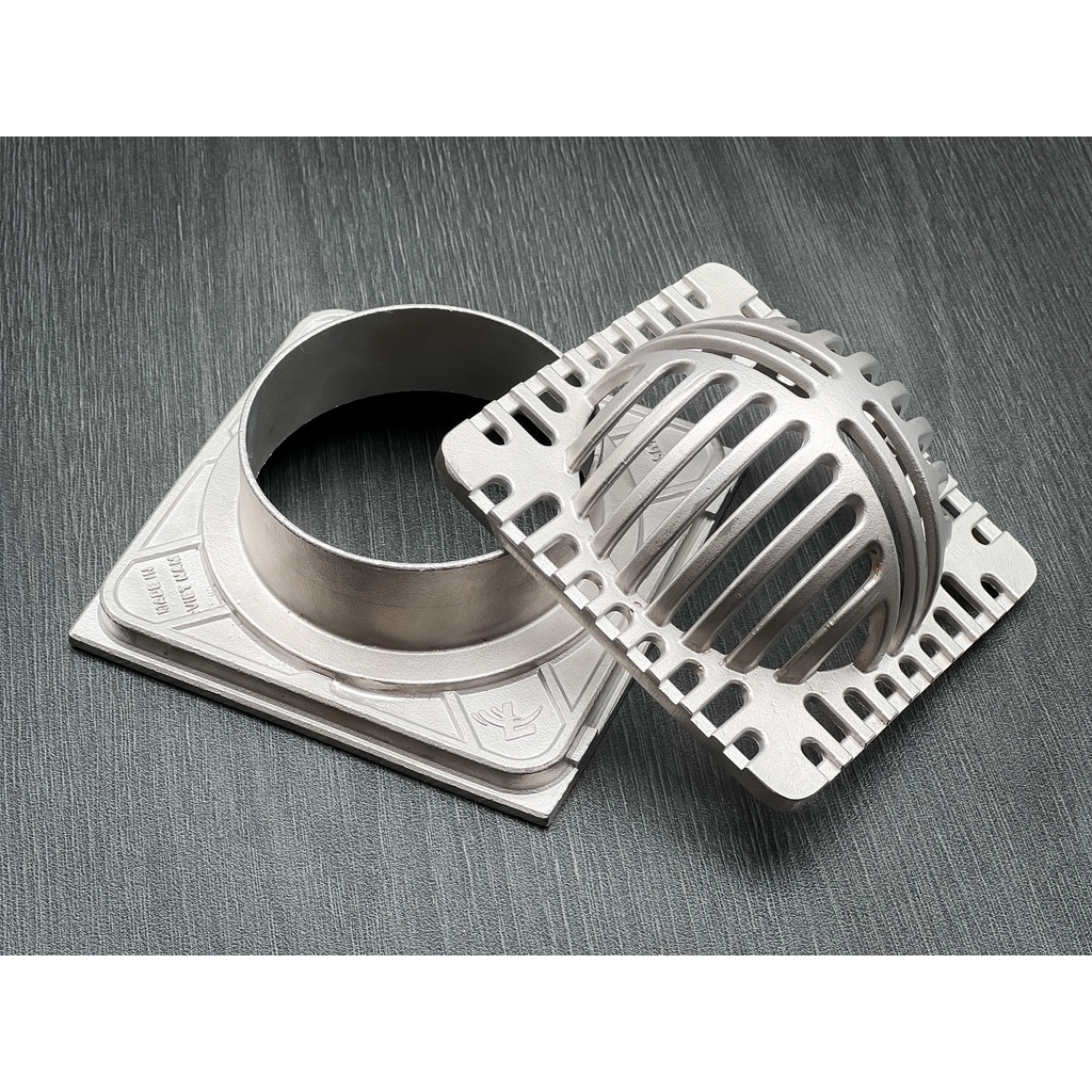 Phễu Thoát Sàn Ban Công Sân Thượng Sevendays Mặt Cầu Size 10 và Size 12 mã SACV-10YS-01X SACV-12YL-01X