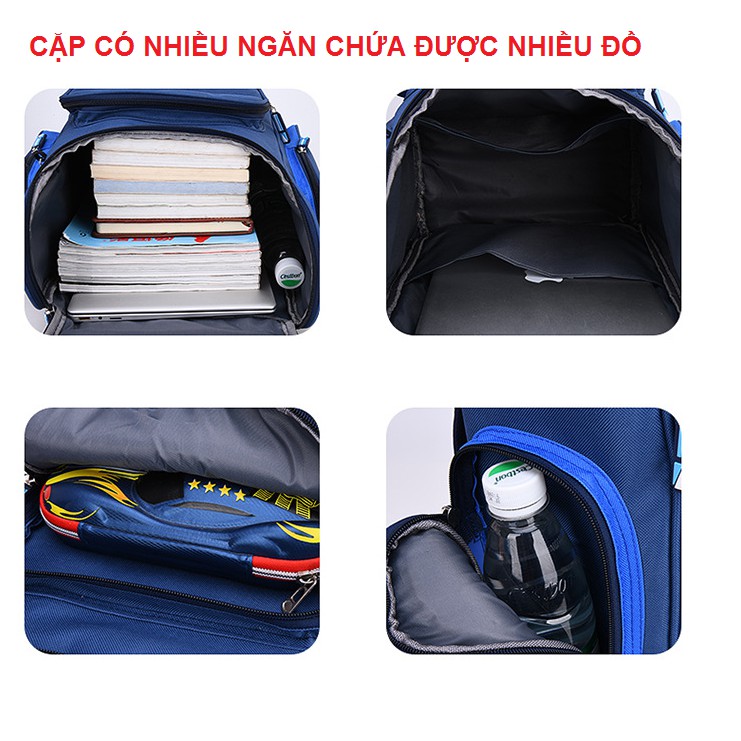 Cặp Balo Học Sinh Cho Bé Gái Bé Trai Có Phản Quang,Chống Thấm SAIERNA