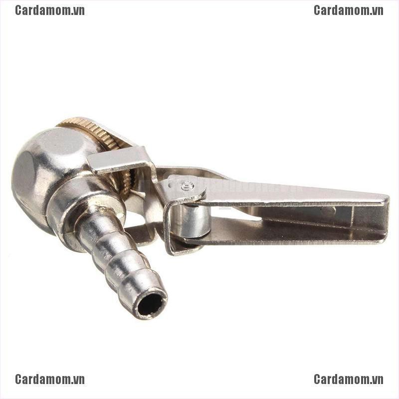 Bộ Đầu Kẹp Bơm + Van Sửa Chữa Lốp Xe Hơi