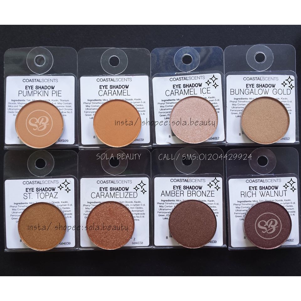 Các màu mắt lẻ (P.1) - Coastal Scents