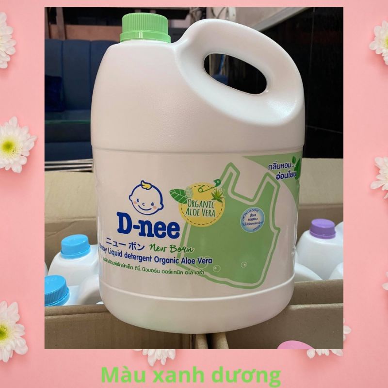 Nước giặt Dnee 3000ml - Giặt xả quần áo cho trẻ sơ sinh