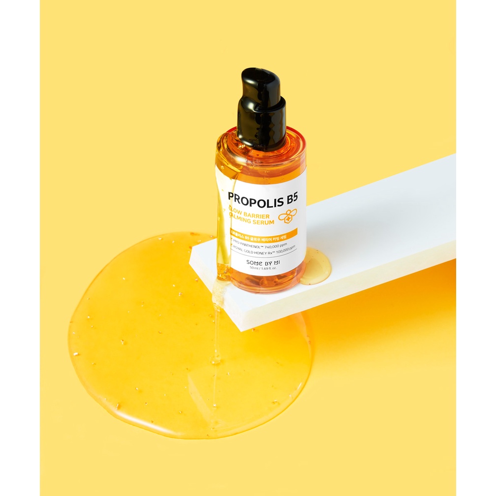 Tinh Chất Some By Mi Dưỡng Ẩm, Làm Dịu Da Mụn 50ml Propolis B5 Glow Barrier Calming Serum