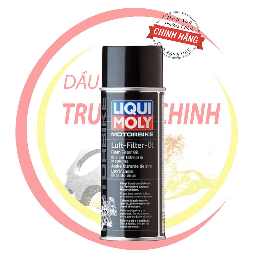 Dầu xịt bảo dưỡng lọc gió Liqui Moly Foam Filter Oil 400ml