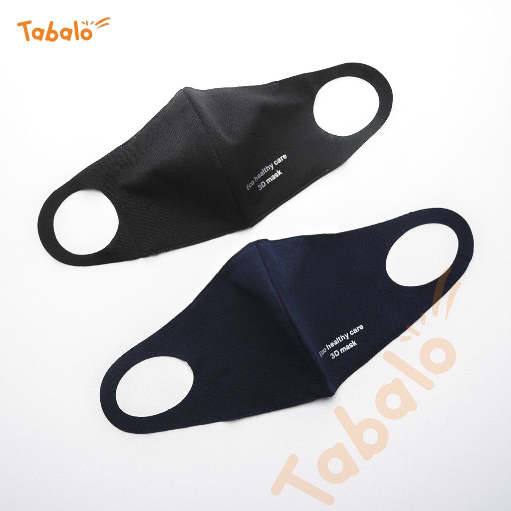 Khẩu Trang Vải 2 Lớp Kháng Khuẩn Tabalo - Eco 3D Mask