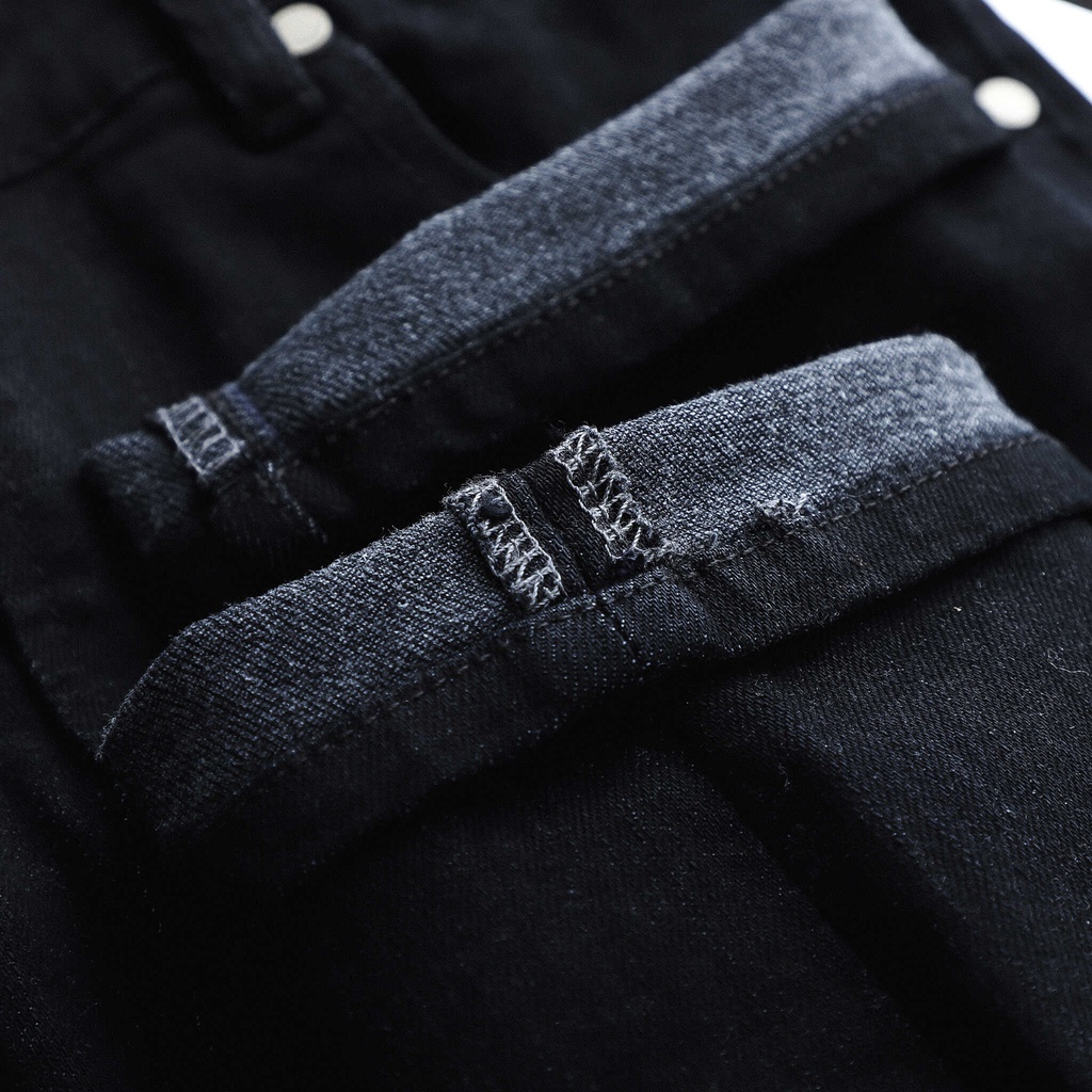|Hẻm Store| Quần jean nam, quần bò nam Satoshi SAQJ23 form slimfit, phong cách trẻ trung màu đen | BigBuy360 - bigbuy360.vn
