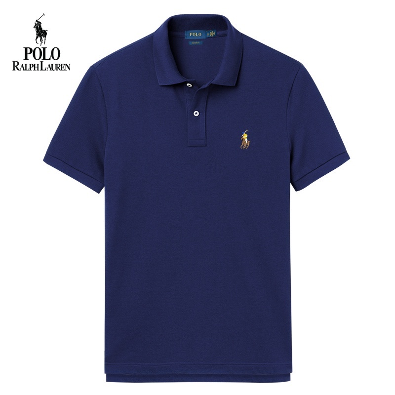 RALPH LAUREN Áo polo Tay Ngắn Cổ Bẻ Chất Liệu Cotton Thời Trang Mùa Hè Cho Nam