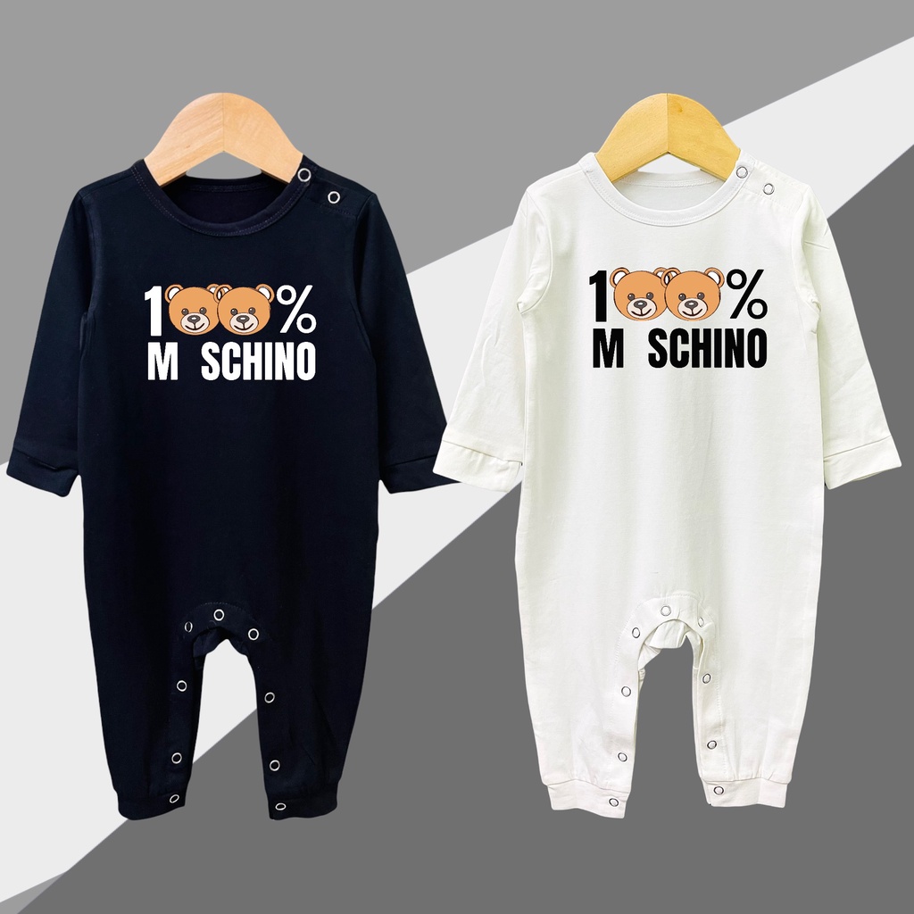 BODY DÀI TAY THU ĐÔNG HÌNH GẤU CHO BÉ SƠ SINH