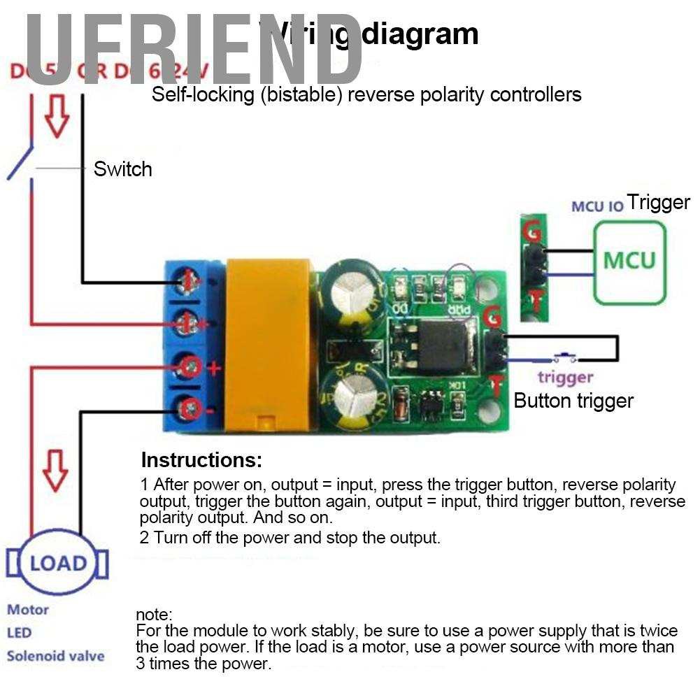 Rơ Le Điều Khiển Đảo Chiều  Dr55B01