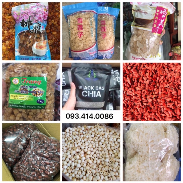 Nguyên liệu chè dưỡng nhan tự chọn 100gr