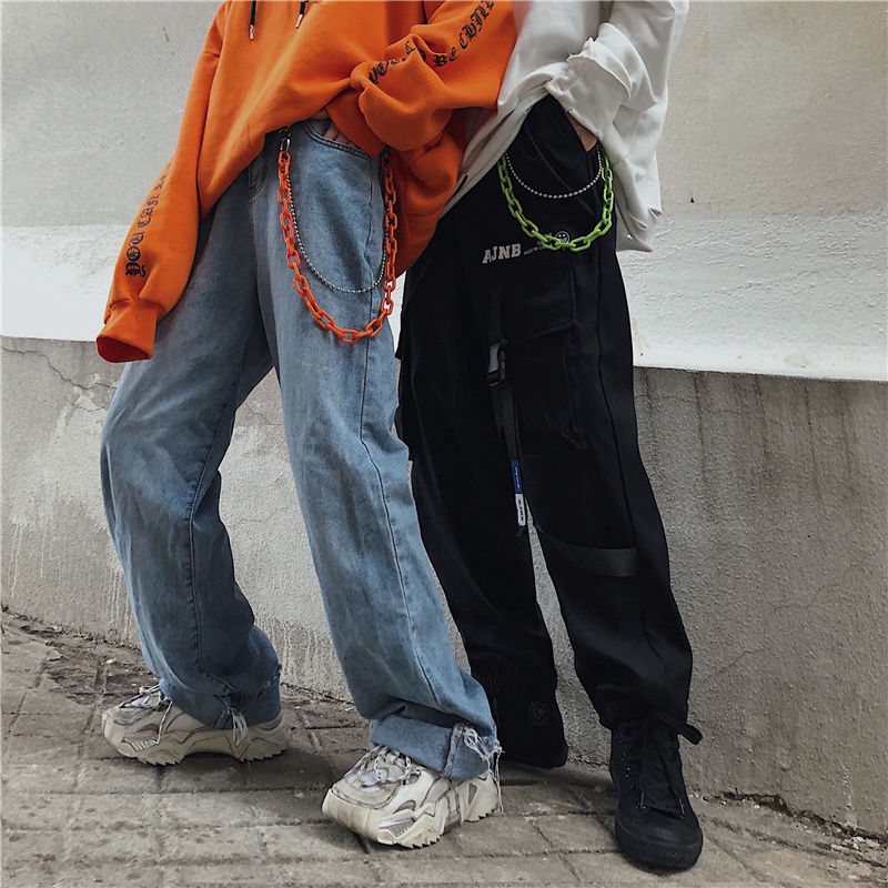 [Miễn Phí Vận Chuyển] Chuỗi Thắt Lưng 225030 Dây Xích Đeo Thắt Lưng Quần Cá Tính Phong Cách Đường Phố