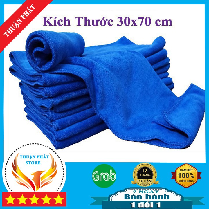 [HÀNG CAO CẤP] Khăn lau ô tô cao cấp-CHỐNG XƯỚC - Chất liệu Microfiber